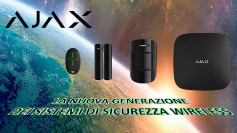 AJAX antifurto wireless Hesa - kit base - Atlas Antifurti