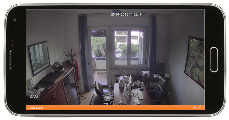 Videosorveglianza controllabile da smartphone tablet - Atlas Antifurti Milano