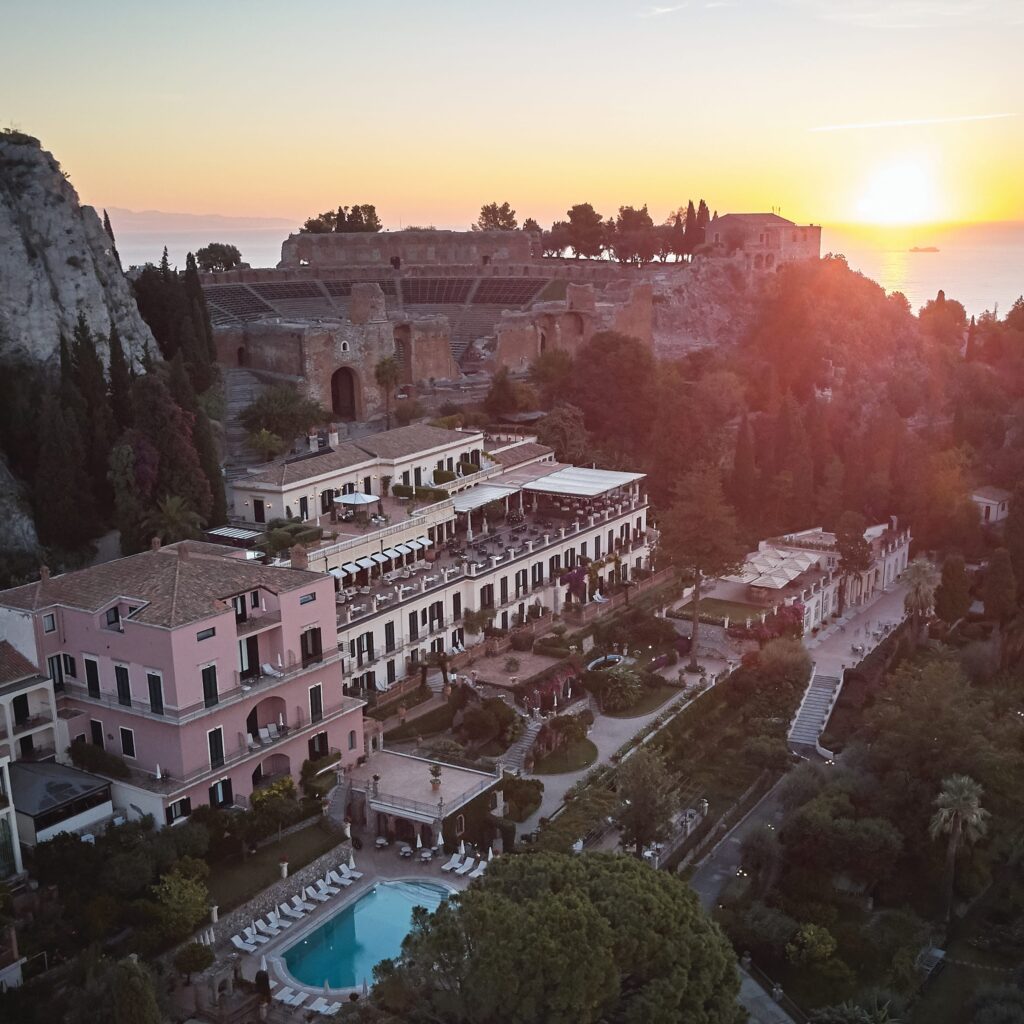 Grand Hotel Timeo Taormina - protetto da Atlas Security Milano